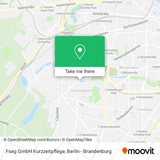 Карта Fseg GmbH Kurzzeitpflege