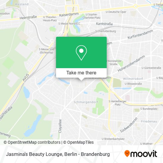 Jasmina's Beauty Lounge map