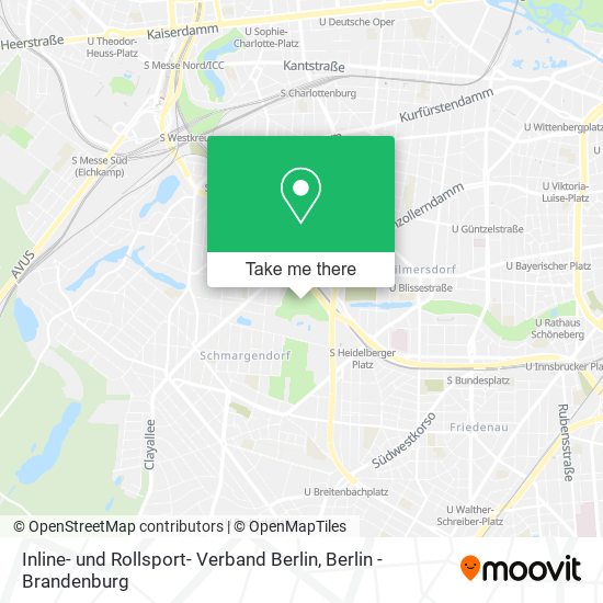 Карта Inline- und Rollsport- Verband Berlin