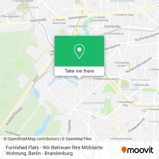 Furnished Flats - Wir Betreuen Ihre Möblierte Wohnung map