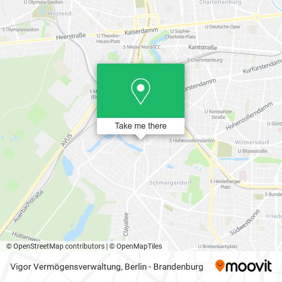 Vigor Vermögensverwaltung map