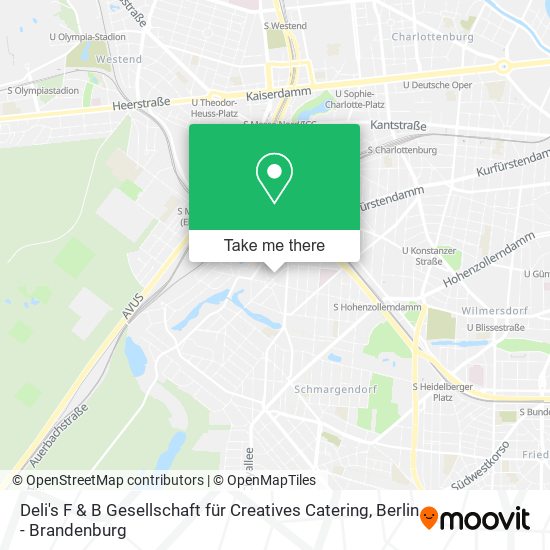 Deli's F & B Gesellschaft für Creatives Catering map