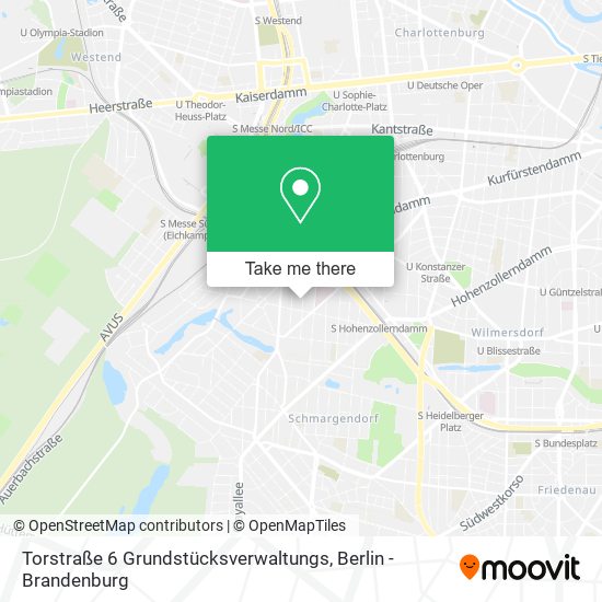 Torstraße 6 Grundstücksverwaltungs map