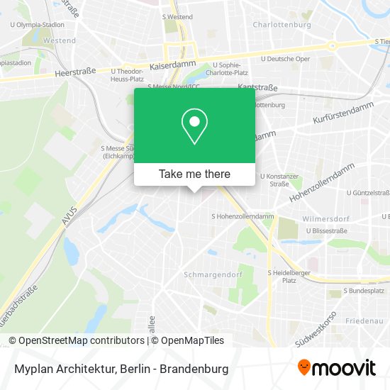 Myplan Architektur map