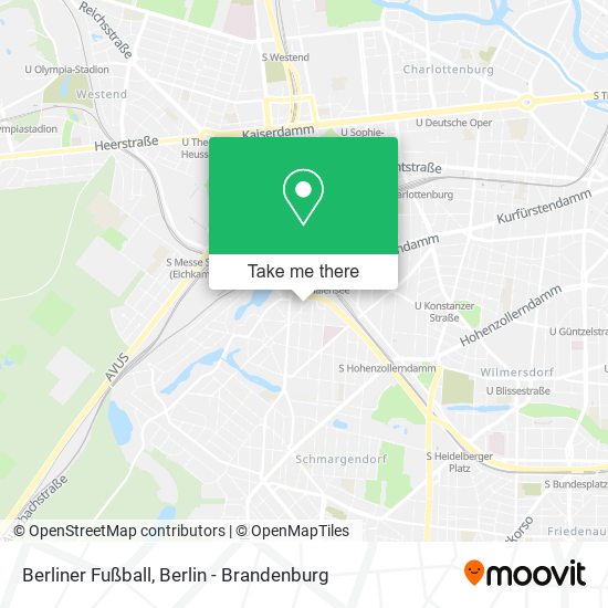 Berliner Fußball map