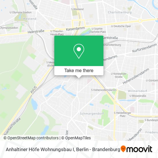 Anhaltiner Höfe Wohnungsbau I map