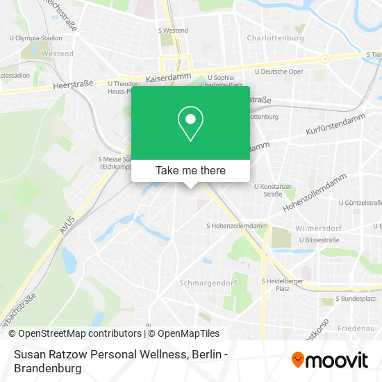 Карта Susan Ratzow Personal Wellness