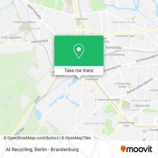 At Recycling map