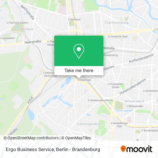 Ergo Business Service map