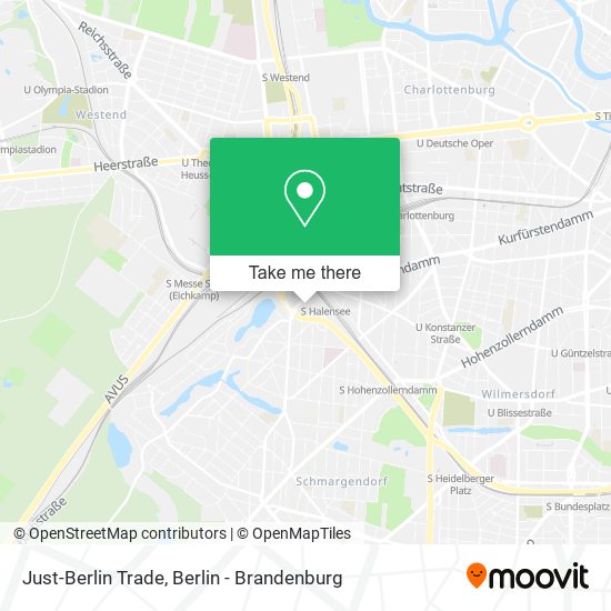 Just-Berlin Trade map