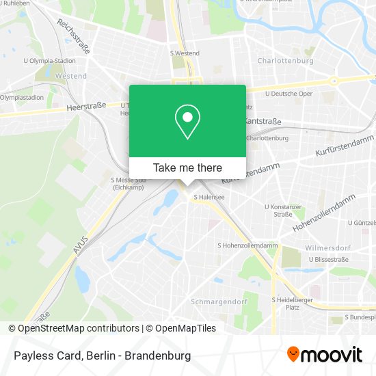 Payless Card map