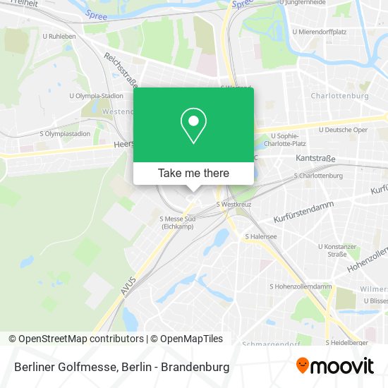 Berliner Golfmesse map