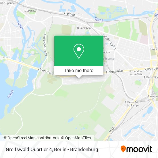 Greifswald Quartier 4 map