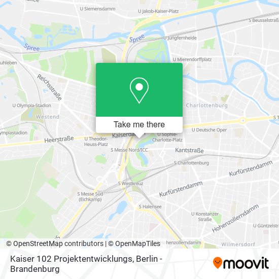 Kaiser 102 Projektentwicklungs map