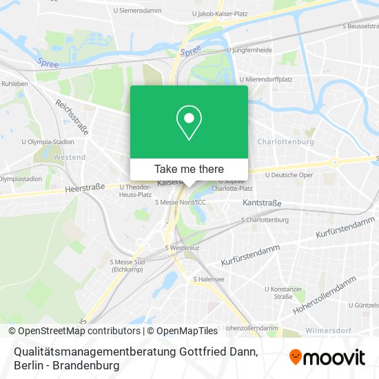 Qualitätsmanagementberatung Gottfried Dann map