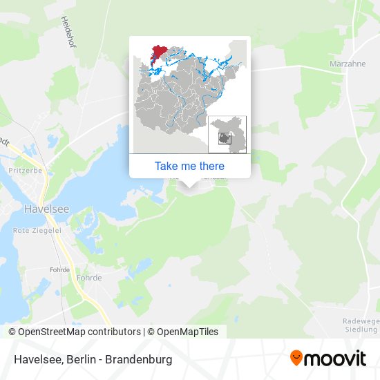 Карта Havelsee