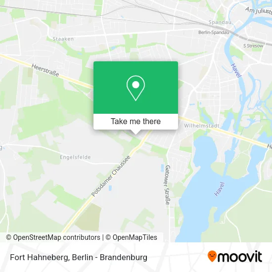 Карта Fort Hahneberg