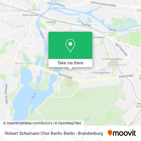 Карта Robert Schumann Chor Berlin