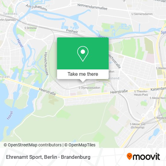 Ehrenamt Sport map