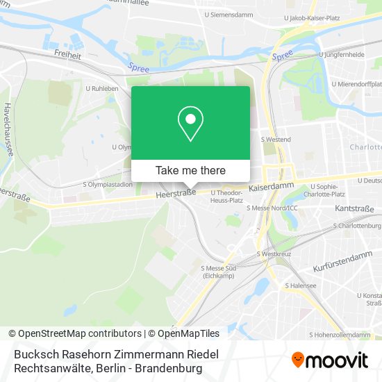Карта Bucksch Rasehorn Zimmermann Riedel Rechtsanwälte