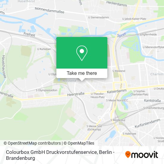 Карта Colourbox GmbH Druckvorstufenservice