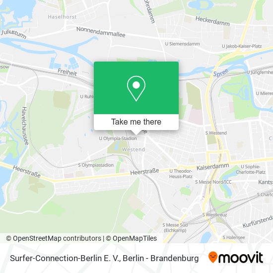 Карта Surfer-Connection-Berlin E. V.
