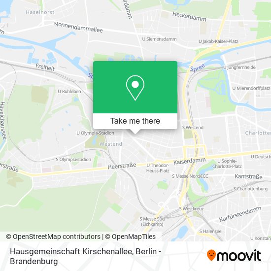 Hausgemeinschaft Kirschenallee map