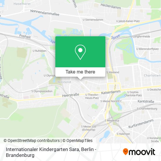 Internationaler Kindergarten Sara map