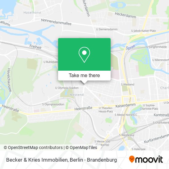 Карта Becker & Kries Immobilien