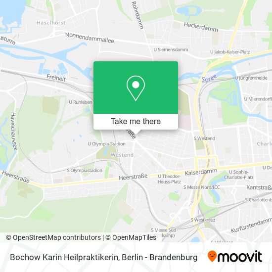 Карта Bochow Karin Heilpraktikerin