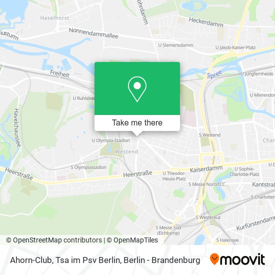 Ahorn-Club, Tsa im Psv Berlin map