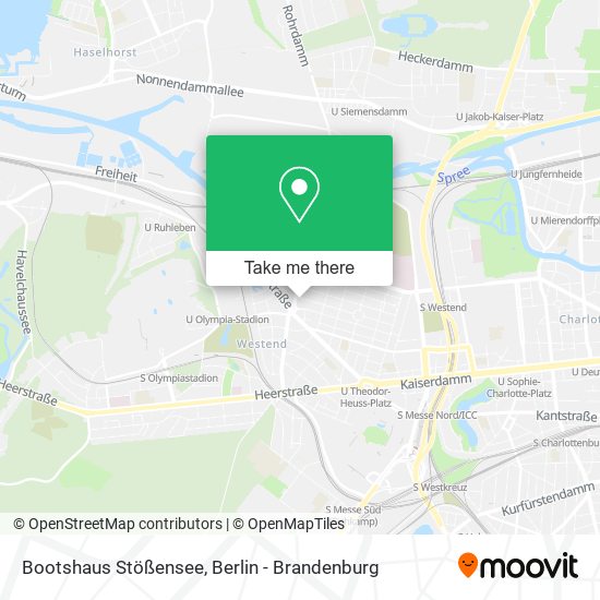 Bootshaus Stößensee map