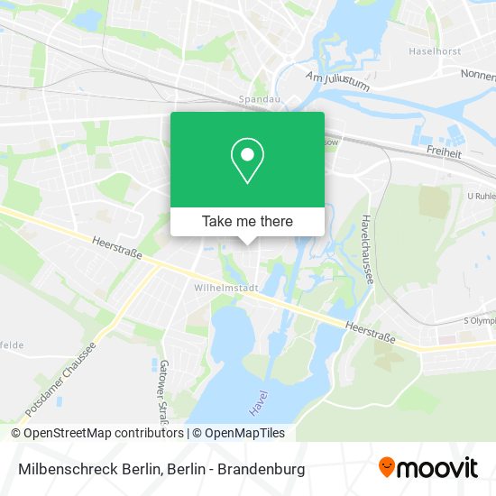 Карта Milbenschreck Berlin