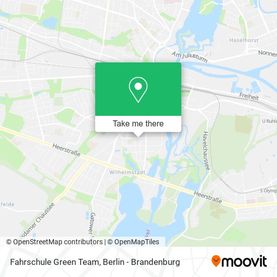 Карта Fahrschule Green Team