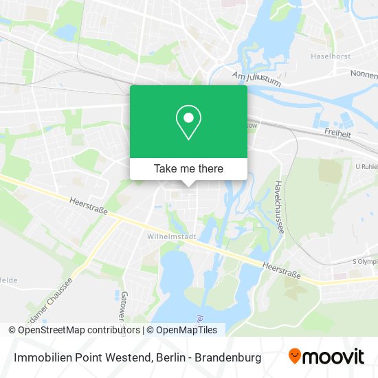 Immobilien Point Westend map
