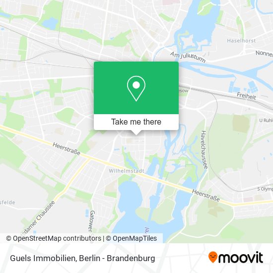 Guels Immobilien map