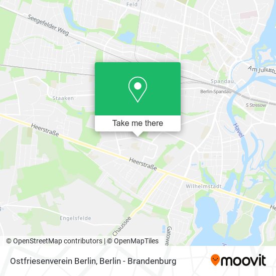 Ostfriesenverein Berlin map