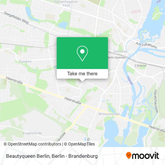 Beautyqueen Berlin map