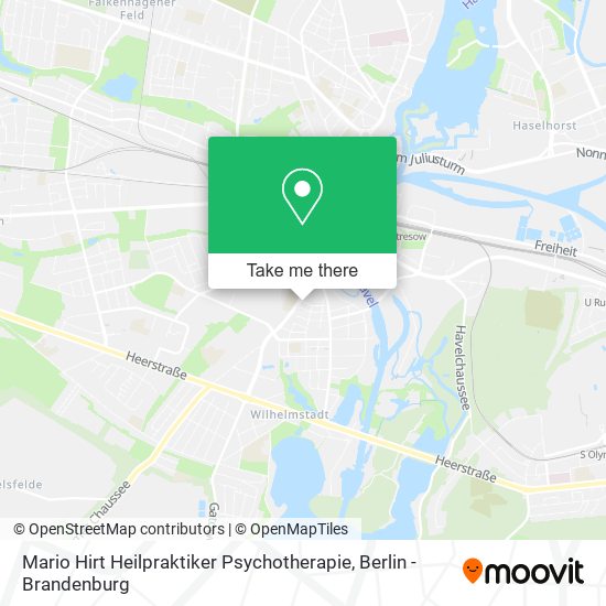 Mario Hirt Heilpraktiker Psychotherapie map