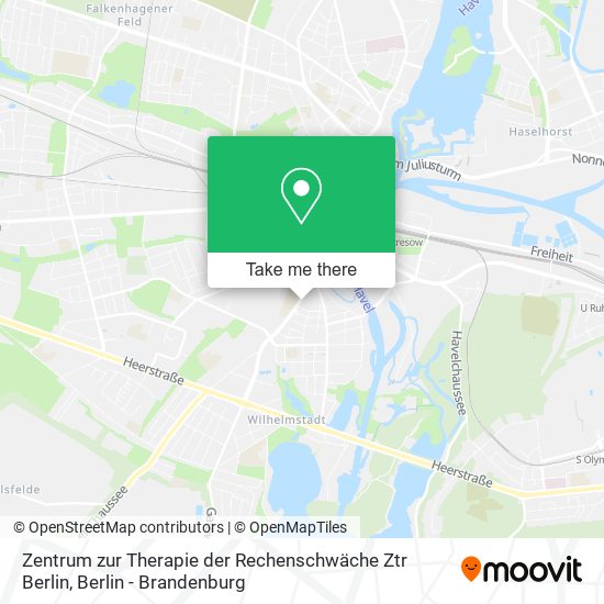Zentrum zur Therapie der Rechenschwäche Ztr Berlin map