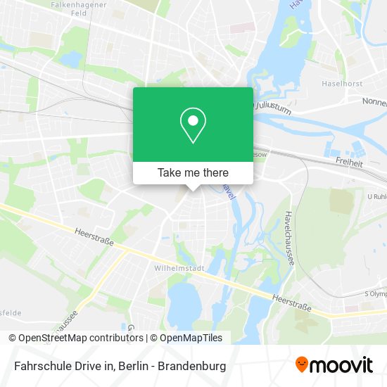 Fahrschule Drive in map