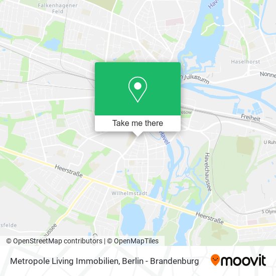 Metropole Living Immobilien map