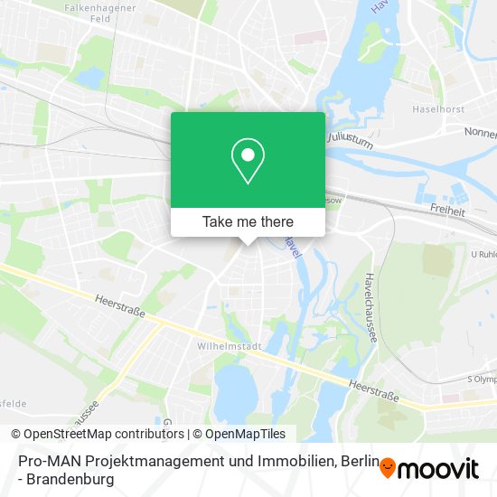 Pro-MAN Projektmanagement und Immobilien map