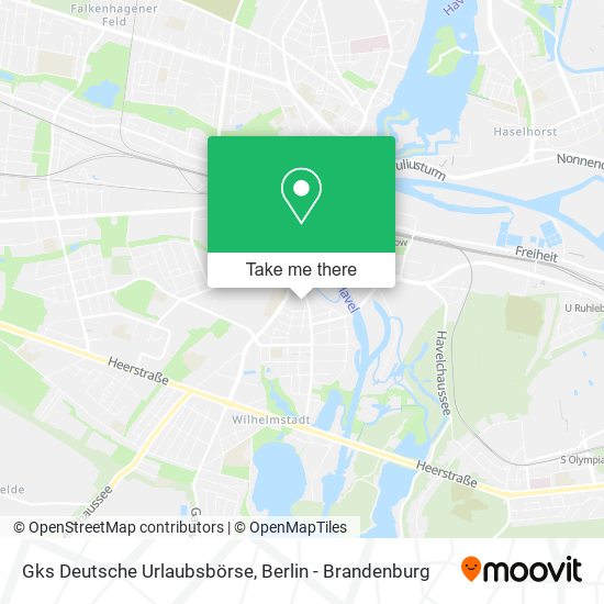 Gks Deutsche Urlaubsbörse map