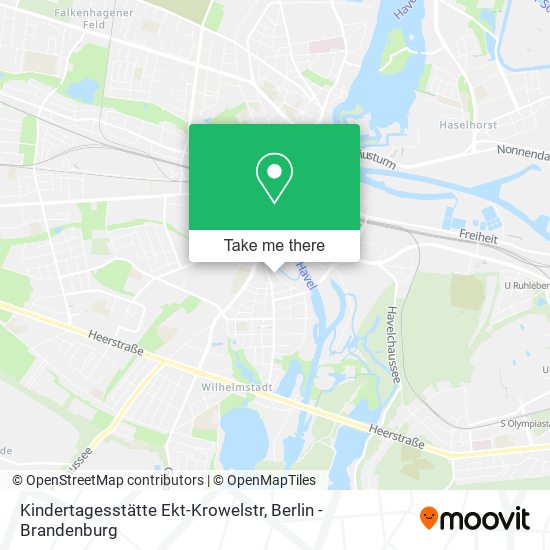 Карта Kindertagesstätte Ekt-Krowelstr