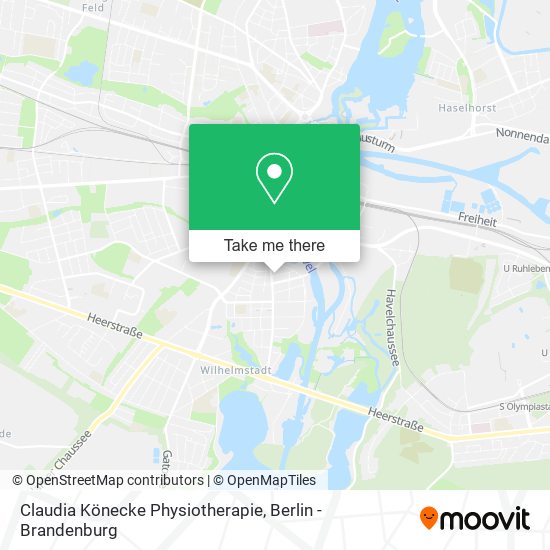 Карта Claudia Könecke Physiotherapie