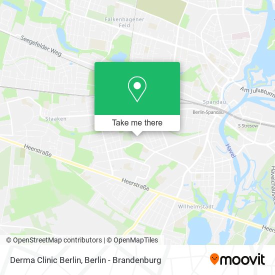 Derma Clinic Berlin map