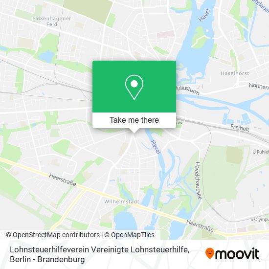 Lohnsteuerhilfeverein Vereinigte Lohnsteuerhilfe map