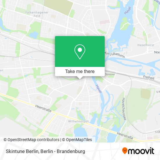 Карта Skintune Berlin