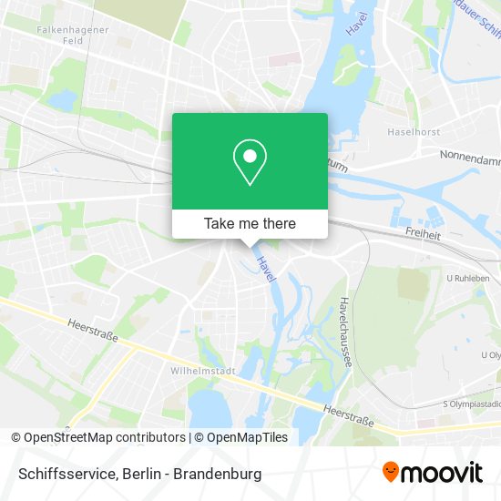 Schiffsservice map